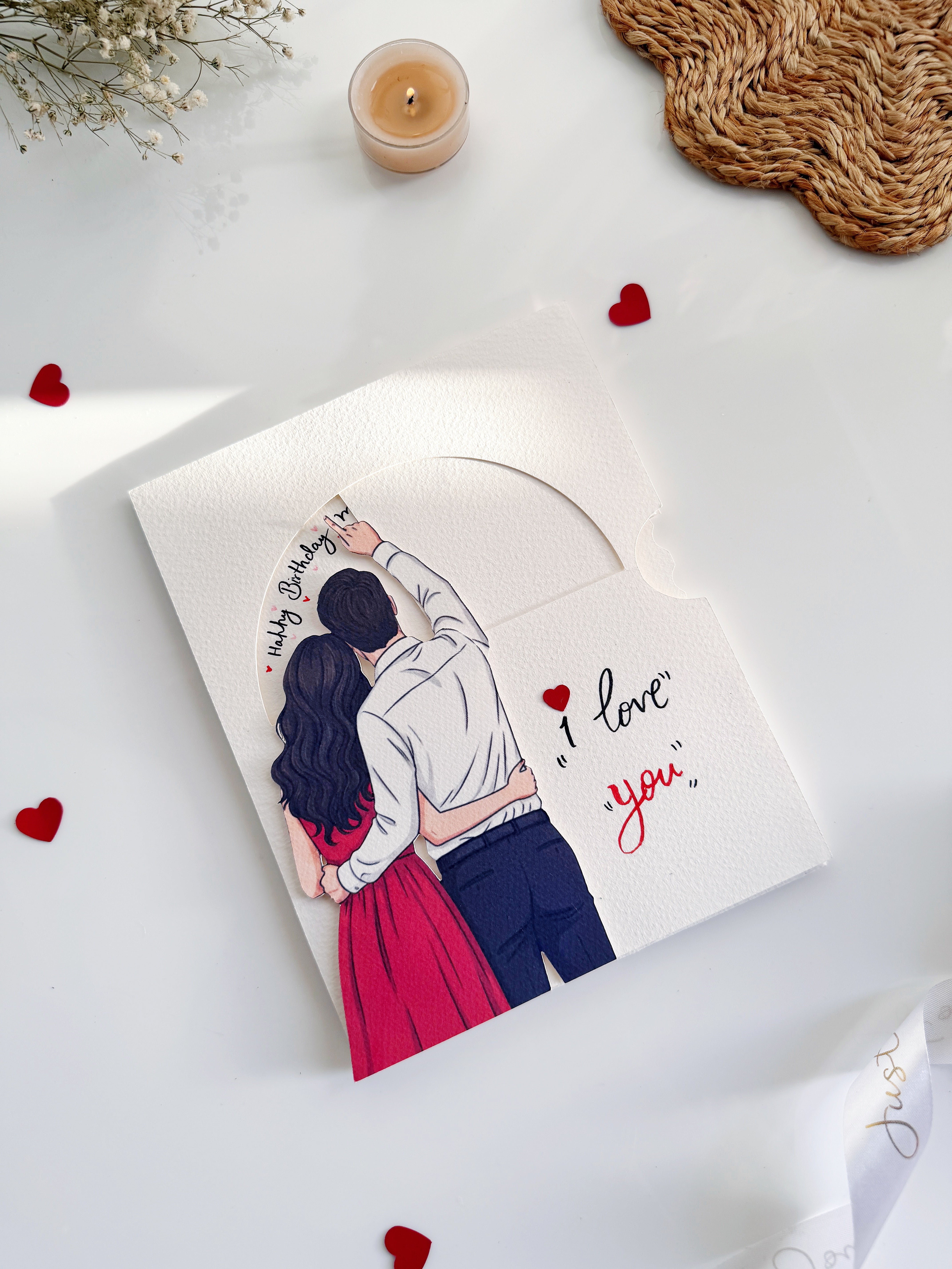 Eternal Bond Motion Card – A Premium Handmade Gift for Your Partner