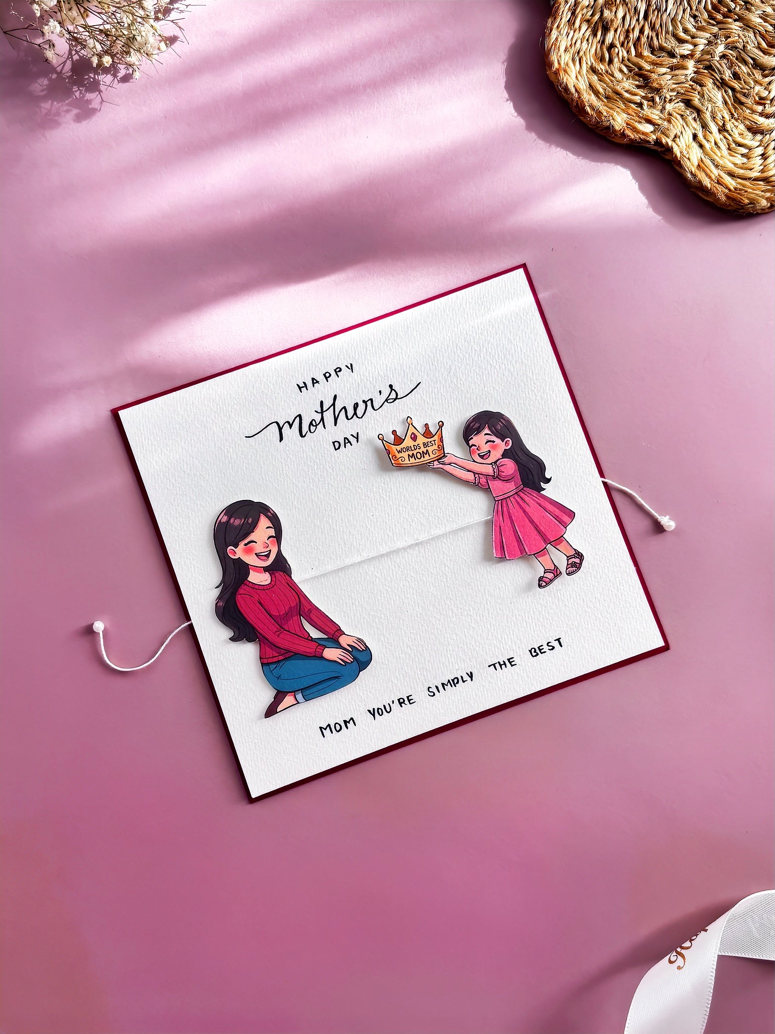 Mother’s Day Coronation Card – Creative Interactive Greeting with a 3D Crowning Moment