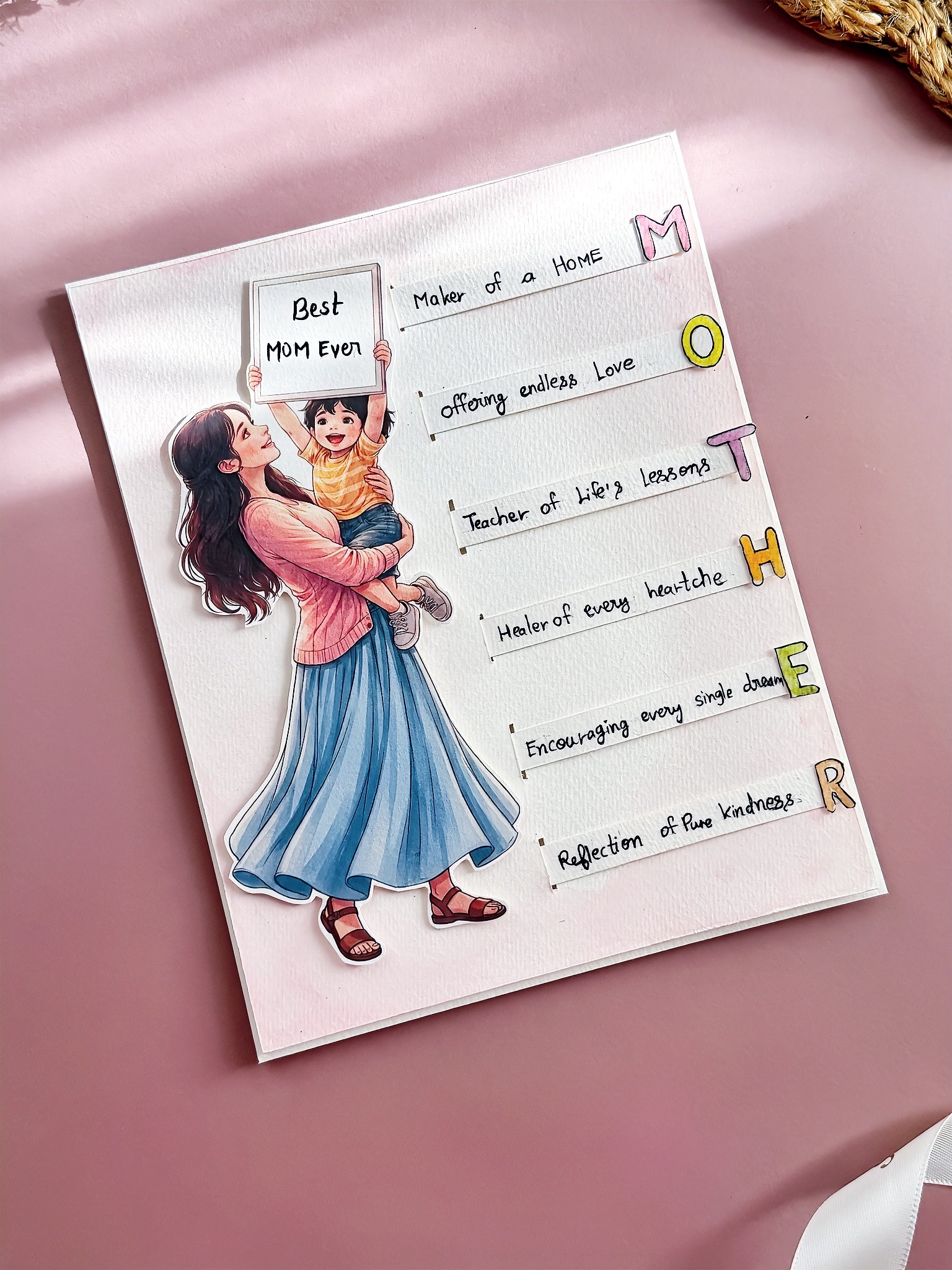 Mothers Day Magic Card : Interactive Transformation Surprise Gift Card for Mothers