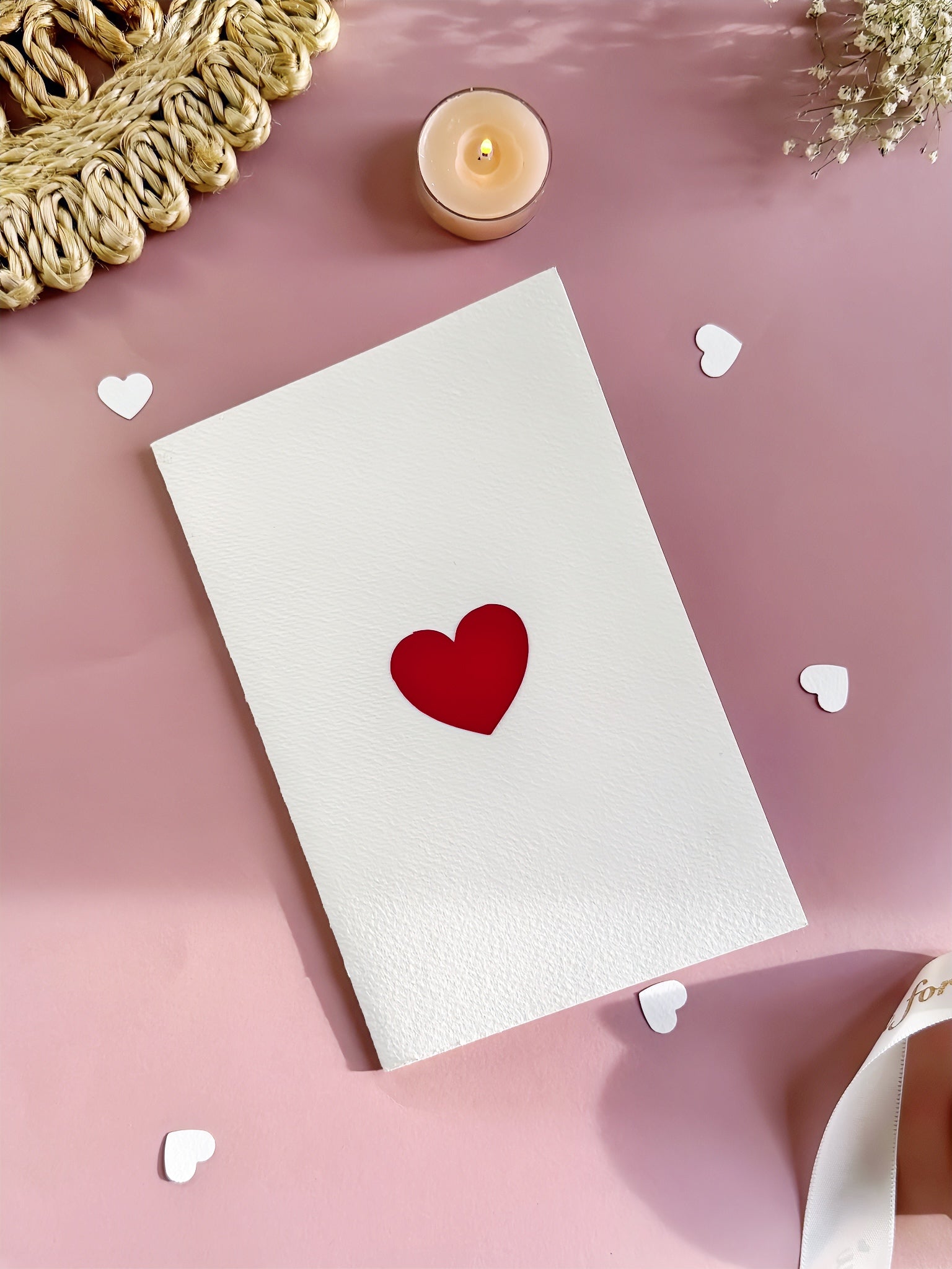 Mirror Message Fold Card – Handmade Interactive Love Card for Someone Special