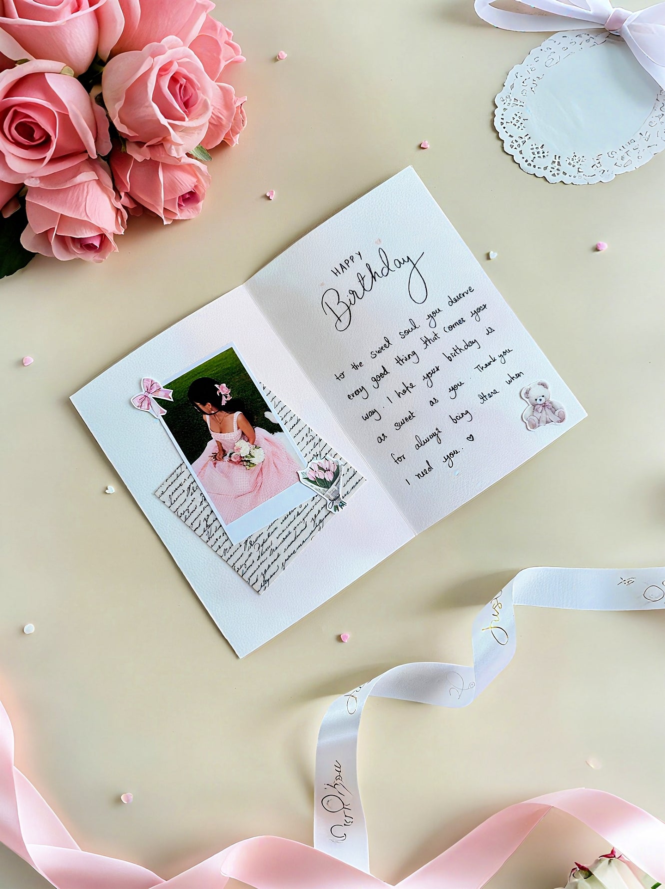 Birthday Blush Card