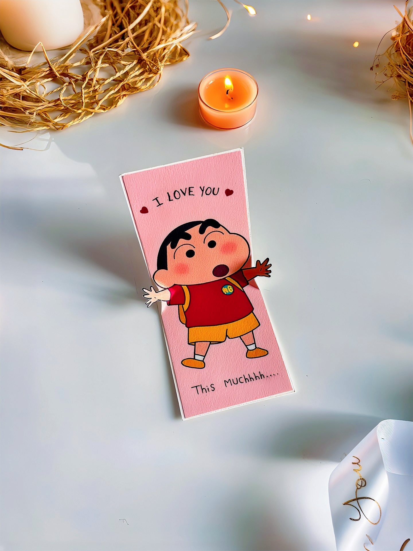 Shinchen I Love You This Much Card