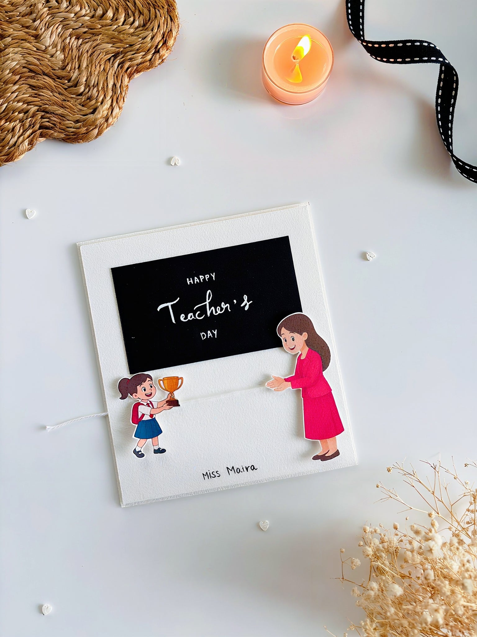 Teachers Day Thread Card