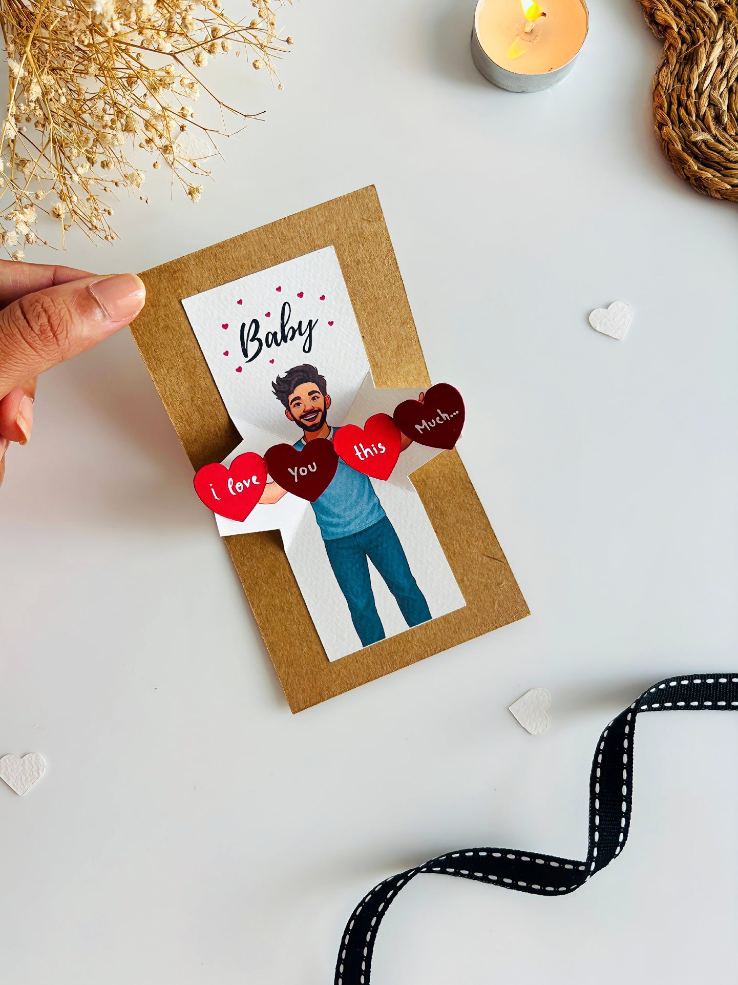 Love You This Much Card