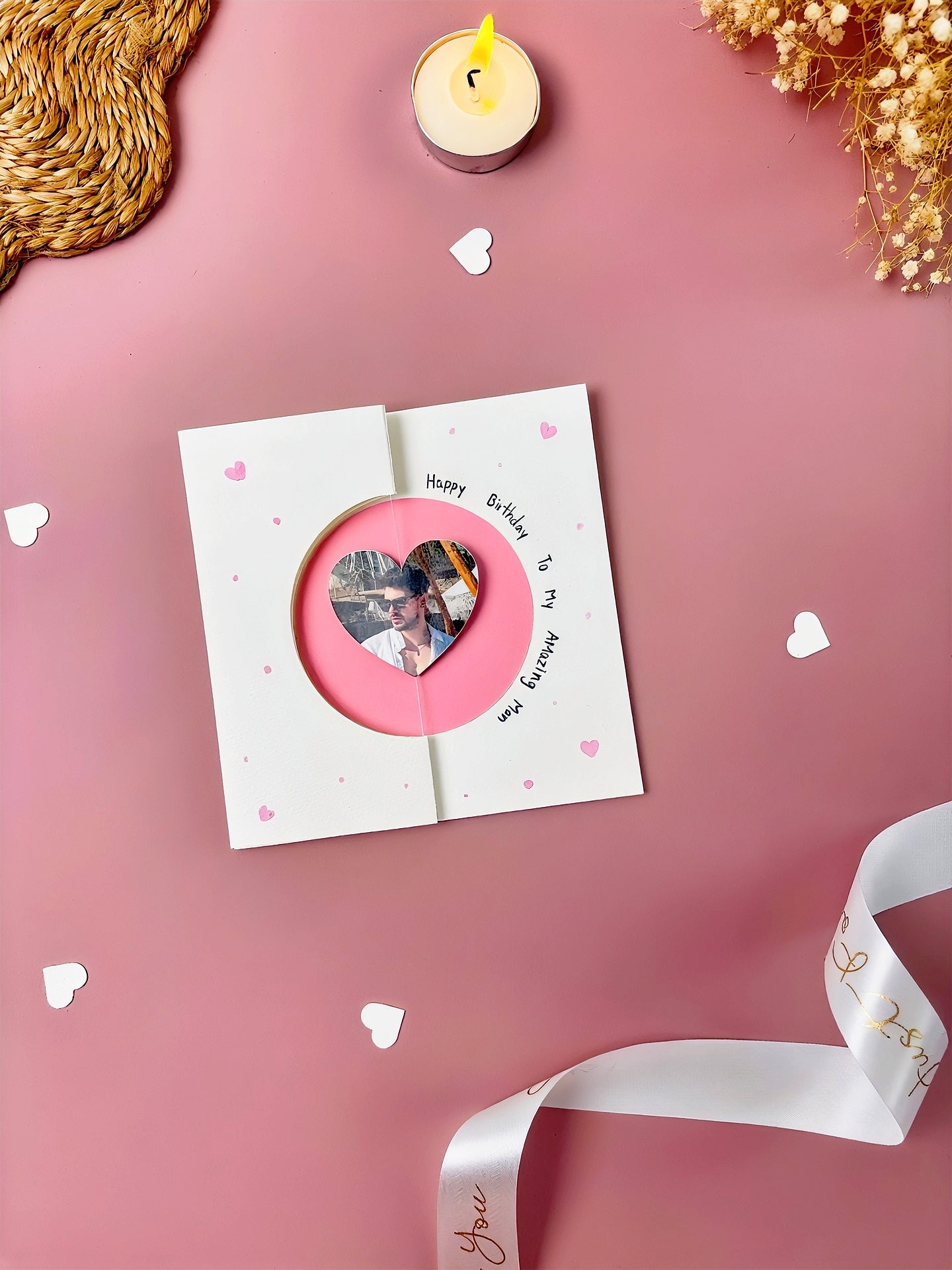 The Infinite Spinning Heart Card – A Heartfelt Rotating Card for Someone Special