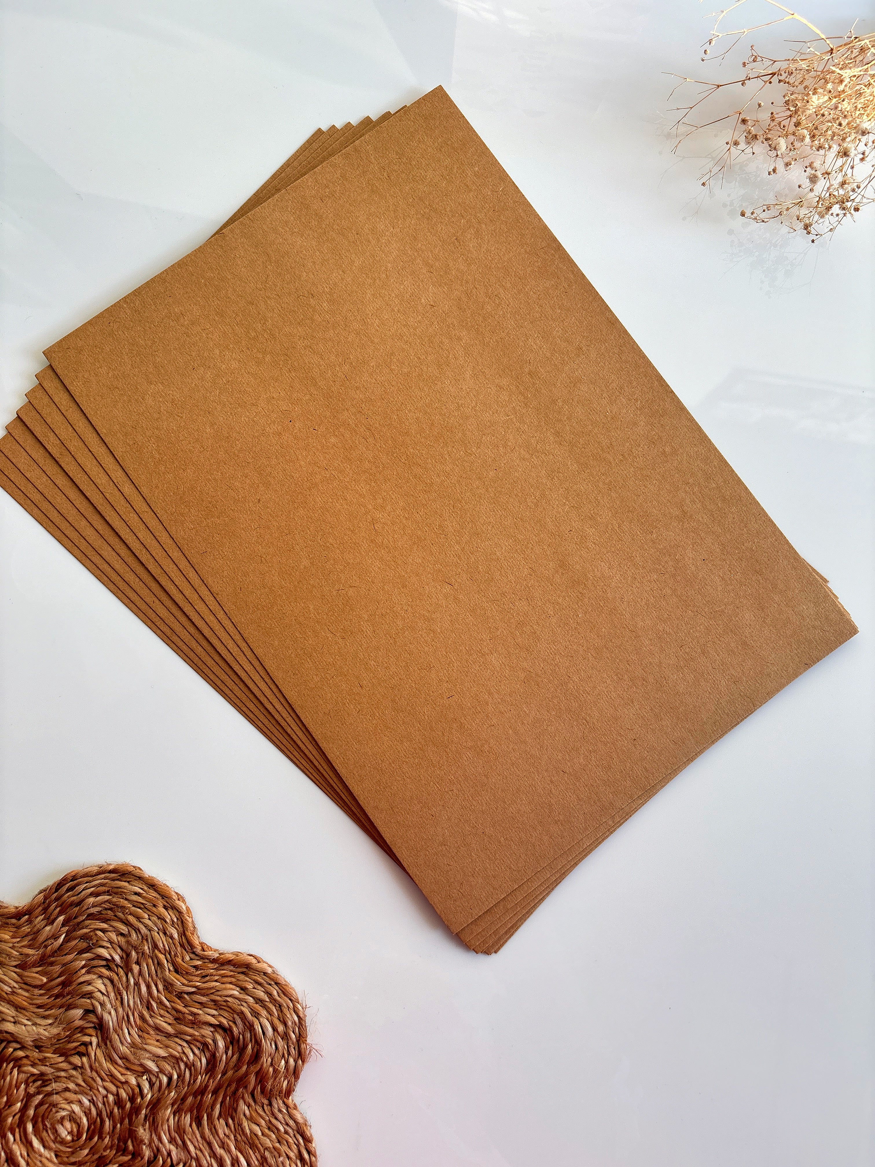 Grify kraft paper brown | A4(30×21CM) | 10 Sheets
